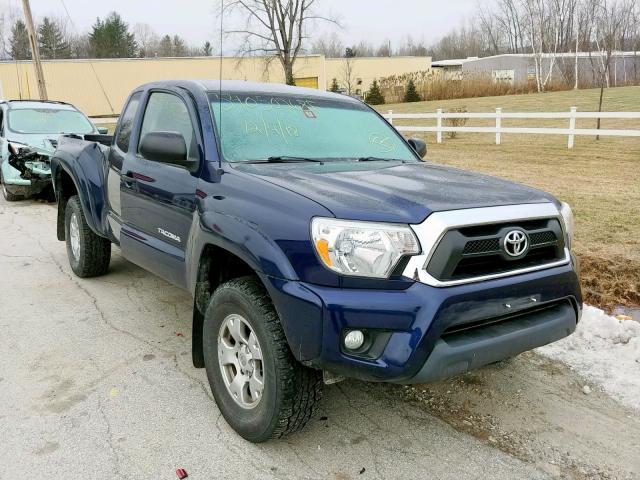 5TFUU4EN0DX055420 - 2013 TOYOTA TACOMA BLUE photo 1