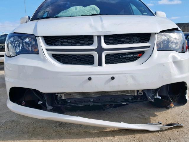 2C4RDGEG8KR660452 - 2019 DODGE GRAND CARA WHITE photo 9