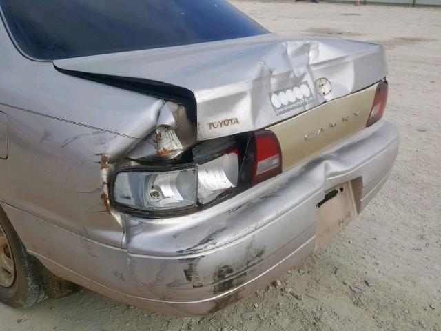 JT2BG12K6T0348133 - 1996 TOYOTA CAMRY DX GOLD photo 9