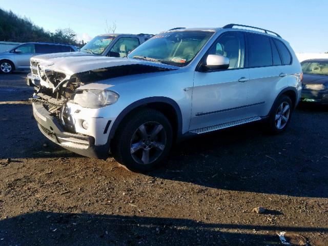 5UXFE43588L034853 - 2008 BMW X5 3.0I SILVER photo 2