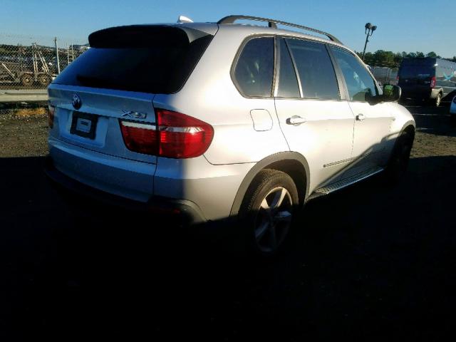 5UXFE43588L034853 - 2008 BMW X5 3.0I SILVER photo 4