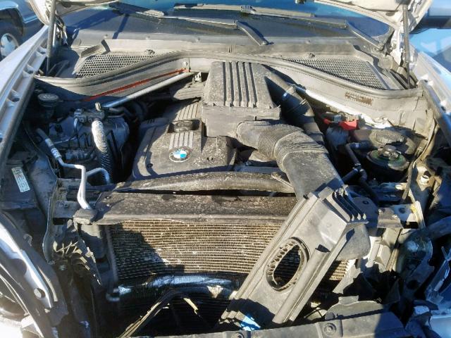 5UXFE43588L034853 - 2008 BMW X5 3.0I SILVER photo 7