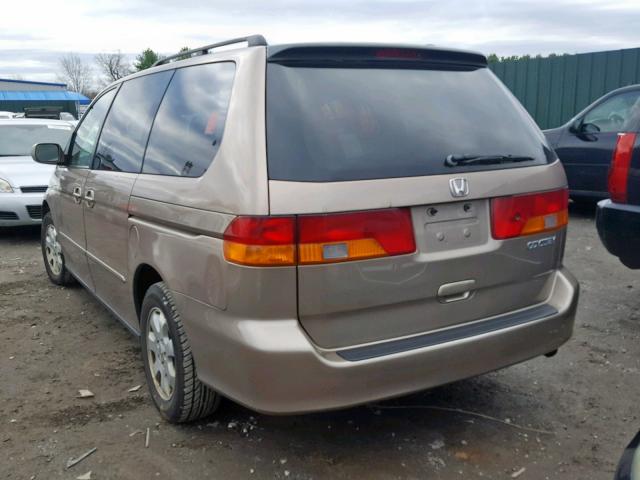 5FNRL18693B057476 - 2003 HONDA ODYSSEY EX TAN photo 3