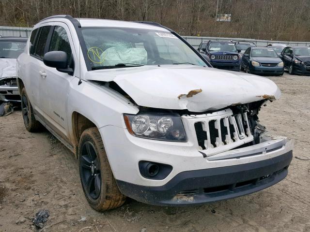 1C4NJDBB1GD571699 - 2016 JEEP COMPASS SP 白色 照片 1