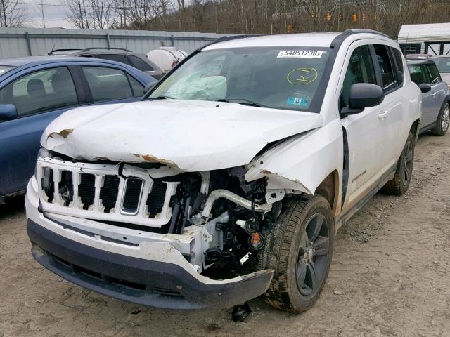 1C4NJDBB1GD571699 - 2016 JEEP COMPASS SP WHITE photo 2