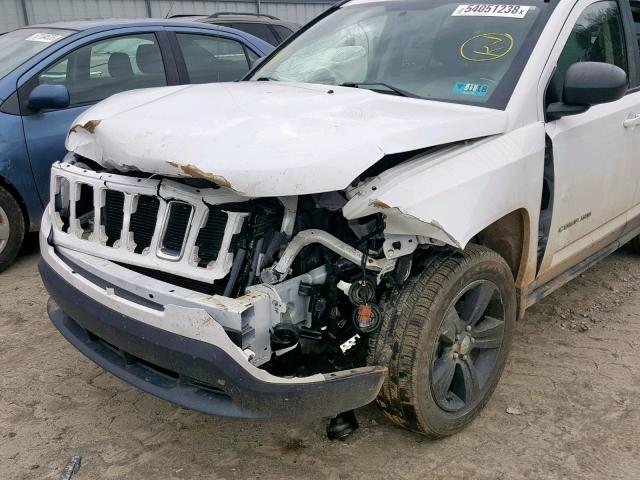 1C4NJDBB1GD571699 - 2016 JEEP COMPASS SP 白色 照片 9