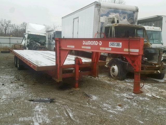 4FGL02628WH604028 - 1998 DIAM TRAILER RED photo 1