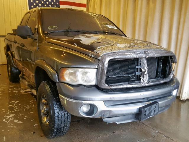 3D7KU28D53G732095 - 2003 DODGE RAM 2500 S GREEN photo 1