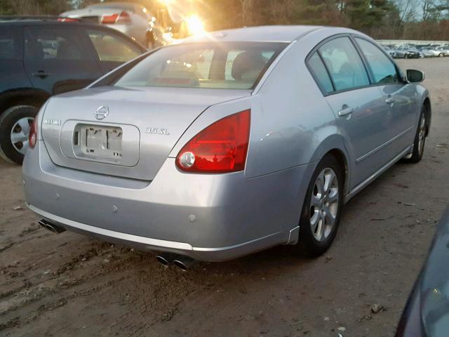 1N4BA41E67C832187 - 2007 NISSAN MAXIMA SE GRAY photo 4