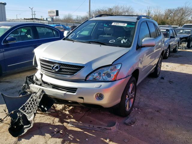 JTJHW31U860014187 - 2006 LEXUS RX 400 SILVER photo 2