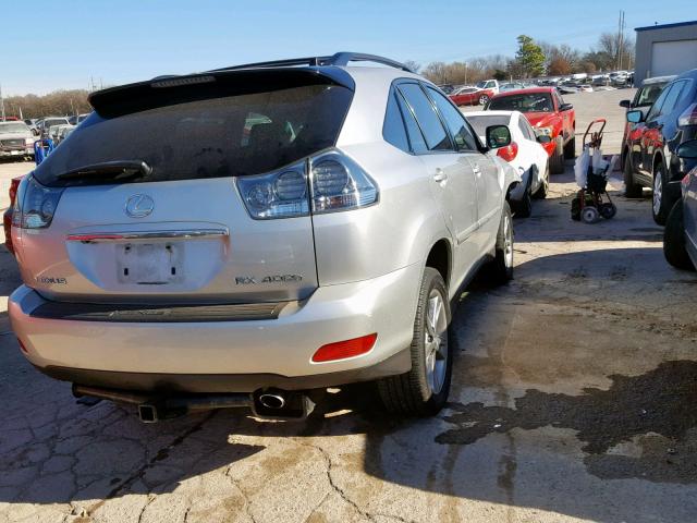 JTJHW31U860014187 - 2006 LEXUS RX 400 SILVER photo 4