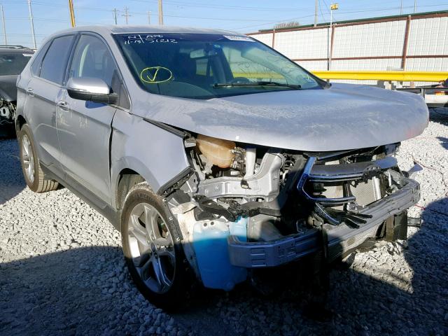 2FMPK3K94GBB12097 - 2016 FORD EDGE TITAN SILVER photo 1