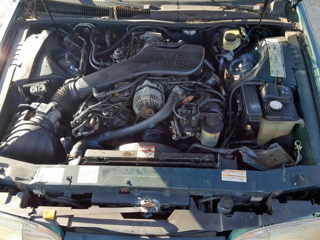 1FALP62W1RH185564 - 1994 FORD THUNDERBIR GREEN photo 7