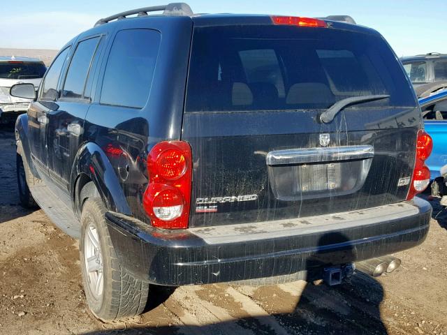 1D4HB48D65F546305 - 2005 DODGE DURANGO SL BLACK photo 3