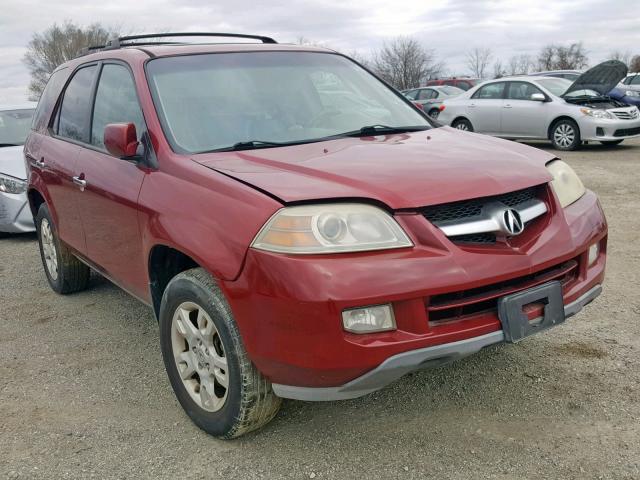 2HNYD18964H550685 - 2004 ACURA MDX TOURIN RED photo 1