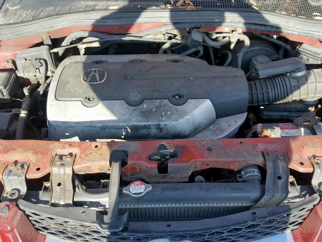 2HNYD18964H550685 - 2004 ACURA MDX TOURIN RED photo 7