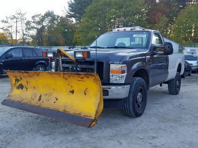 1FTWF31R88EC74648 - 2008 FORD F350 SRW S TWO TONE photo 2