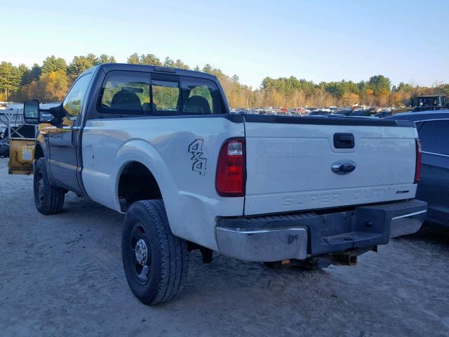 1FTWF31R88EC74648 - 2008 FORD F350 SRW S TWO TONE photo 3