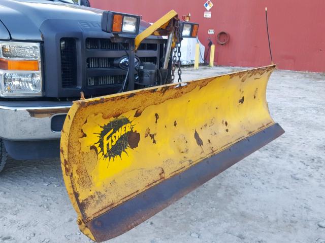 1FTWF31R88EC74648 - 2008 FORD F350 SRW S TWO TONE photo 9