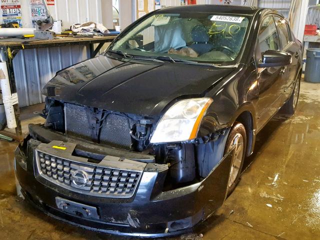 3N1AB61E37L660027 - 2007 NISSAN SENTRA 2.0 BLACK photo 2