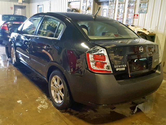 3N1AB61E37L660027 - 2007 NISSAN SENTRA 2.0 BLACK photo 3