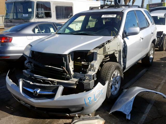 2HNYD18851H505319 - 2001 ACURA MDX TOURIN GRAY photo 2