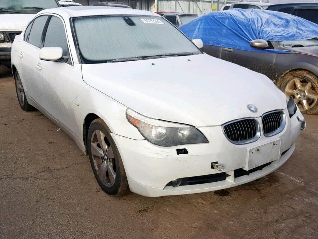 WBANF33517CS39009 - 2007 BMW 525 XI WHITE photo 1