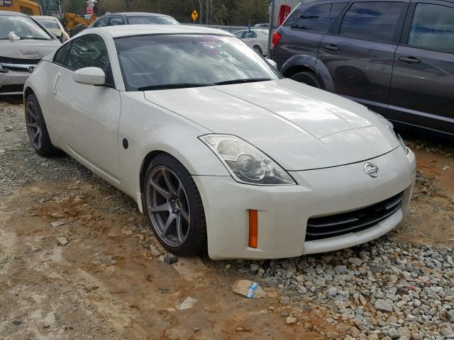 JN1AZ34D56M331833 - 2006 NISSAN 350Z COUPE WHITE photo 1