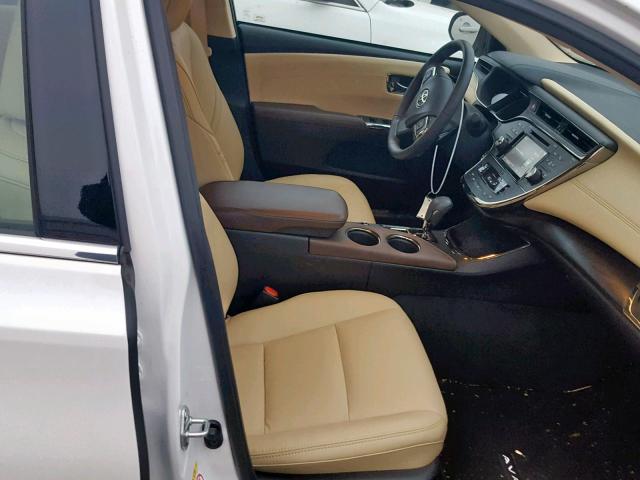 4T1BK1EB5JU277235 - 2018 TOYOTA AVALON XLE WHITE photo 5