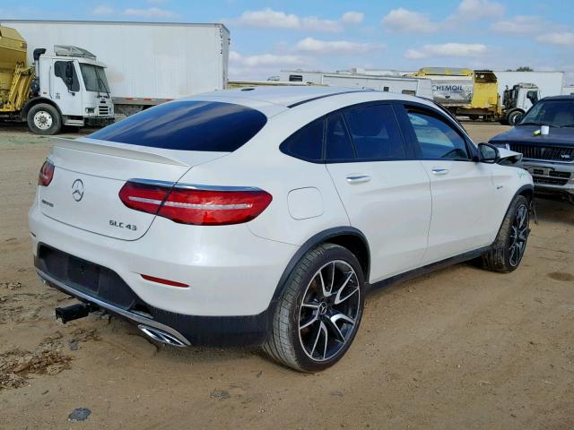 WDC0J6EB6JF441845 - 2018 MERCEDES-BENZ GLC COUPE WHITE photo 4