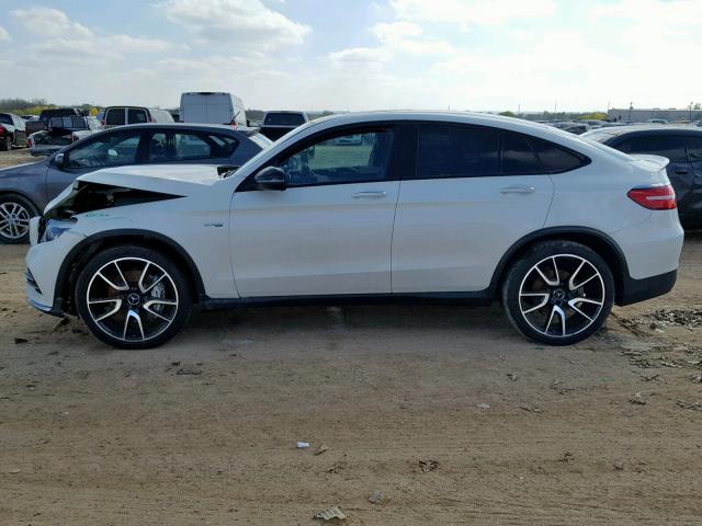 WDC0J6EB6JF441845 - 2018 MERCEDES-BENZ GLC COUPE WHITE photo 9