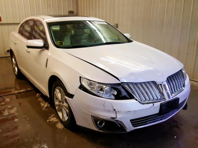 1LNHL9DRXAG610578 - 2010 LINCOLN MKS WHITE photo 1