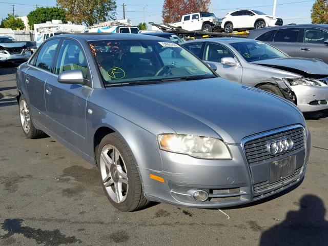 WAUAF78E96A248050 - 2006 AUDI A4 2 GRAY photo 1