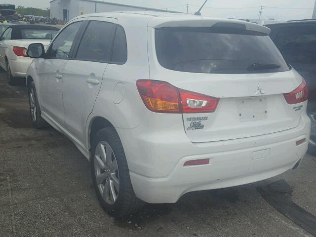 JA4AR4AU2CZ006279 - 2012 MITSUBISHI OUTLANDER WHITE photo 3