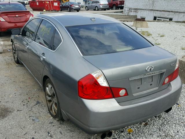 JNKAY01FX6M263676 - 2006 INFINITI M35 BASE GRAY photo 3