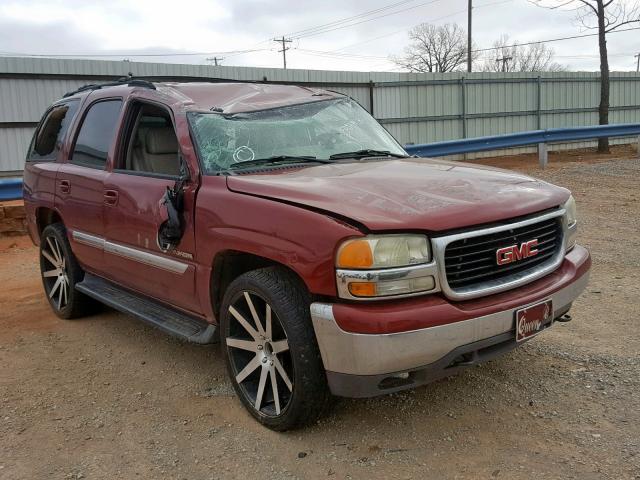 1GKEC13Z53R307732 - 2003 GMC YUKON RED photo 1