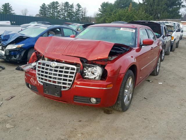 2C3KK53G17H657795 - 2007 CHRYSLER 300 TOURIN RED photo 2