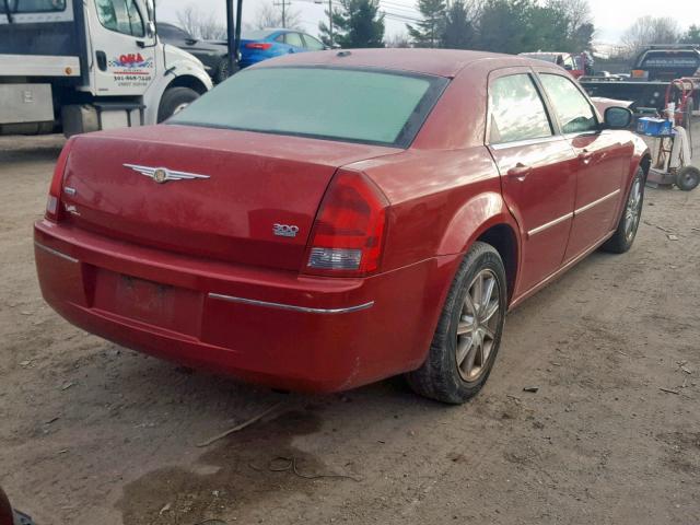 2C3KK53G17H657795 - 2007 CHRYSLER 300 TOURIN RED photo 4