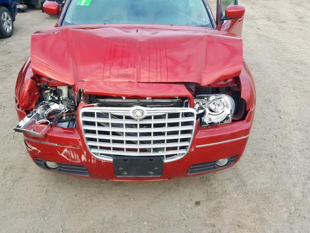 2C3KK53G17H657795 - 2007 CHRYSLER 300 TOURIN RED photo 7