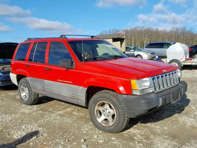 1J4GZ58S2WC236691 - 1998 JEEP GRAND CHER RED photo 1