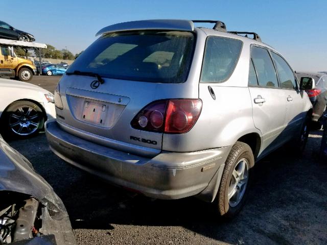 JT6HF10U0X0053793 - 1999 LEXUS RX 300 GRAY photo 4