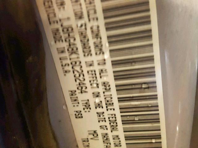 1J8HG48K16C252464 - 2006 JEEP COMMANDER SILVER photo 10