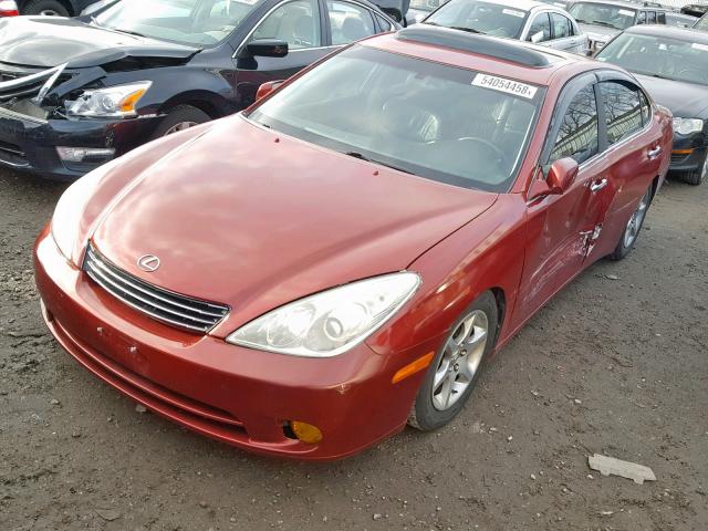 JTHBF30G330122151 - 2003 LEXUS ES 300 RED photo 2