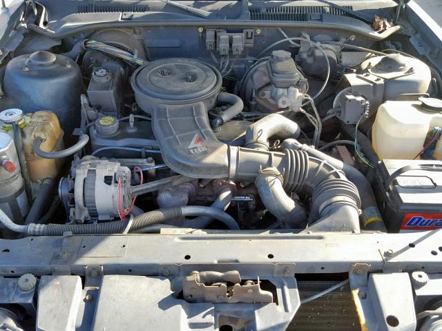 1G2NE54U4MC647236 - 1991 PONTIAC GRAND AM L BLUE photo 7