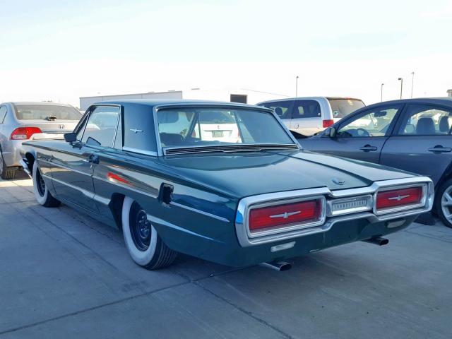 4Y83Z159546 - 1964 FORD T-BIRD GREEN photo 3