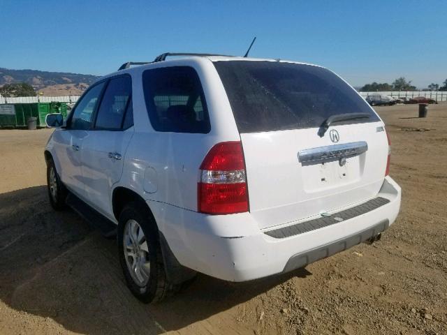 2HNYD18953H506143 - 2003 ACURA MDX TOURIN WHITE photo 3