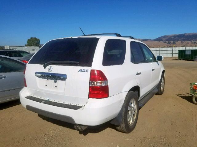 2HNYD18953H506143 - 2003 ACURA MDX TOURIN WHITE photo 4