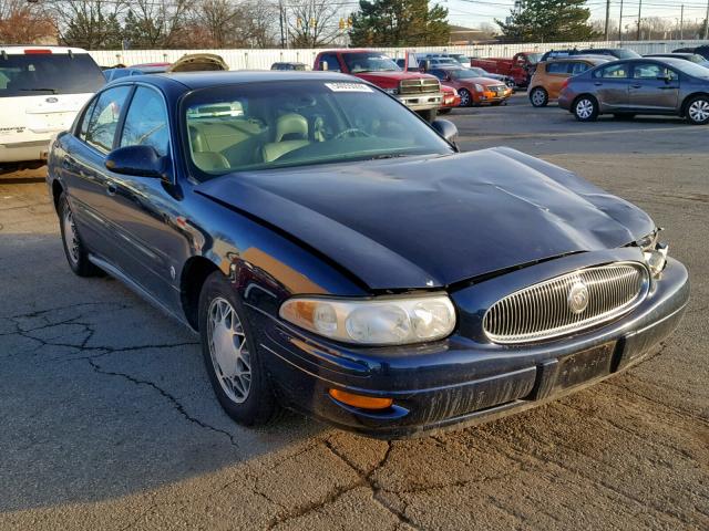 1G4HP54K524210446 - 2002 BUICK LESABRE CU BLUE photo 1