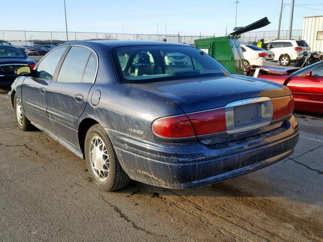 1G4HP54K524210446 - 2002 BUICK LESABRE CU BLUE photo 3