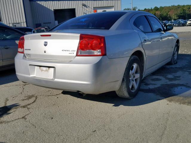 2B3KA33V69H539828 - 2009 DODGE CHARGER SX SILVER photo 4